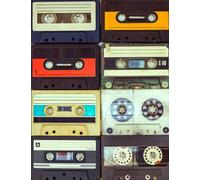 Cassette Tape Notebook: Retro Mix Tape Collection Journal