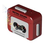 Cassette Tape Player Keychain, Recordable Retro Mini Cassette Tape Player, Pocket Sized Vintage Microcassette Players, Key Ring Accessory For Backpacks Car Keys Handbags For Friends Couples