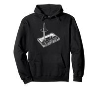 Cassette Tape Rewind Pen The Analogue Age Nostalgia Pullover Hoodie