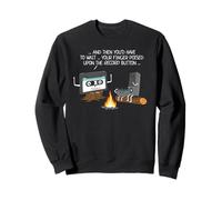 Cassette Tapes Campfire Tales of Mixtapes 90s Nostalgia Sweatshirt