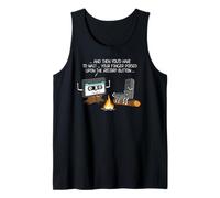 Cassette Tapes Campfire Tales of Mixtapes 90s Nostalgia Tank Top