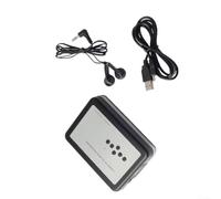 Cassette to MP3 Converter USB No PC Needed | Direct USB recording, no computer required, preserves old tapes instantly, simple for one-step operation