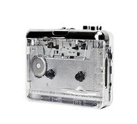 Cassette To MP3 Player, TON010 Portable Cassette to MP3 Player Mini USB Tape Player MP3 Converter with 3.5mm AUX Input Software CD Cassette Capture Audio Music Player Compatible with PC Laptop