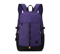 CASSIA LONDON Laptop Backpack 43.5x16.5x30.5cm, Polyester School & Travel Backpack, Water Resistant Unisex Daypack, Medium Laptop Bag with Front Strap Detail for Teenagers, Men and Women