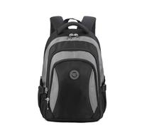 CASSIA LONDON Laptop Backpack 43x14x30cm, Polyester School & Travel Backpack, Water Resistant Unisex Daypack, Medium Laptop Bag with Multi Compartments for Teenagers, Men and Women