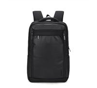 CASSIA LONDON Laptop Backpack 46.5x13x32cm, Slim PU Leather Business Backpack, Water Resistant Professional Travel Daypack, Lightweight Laptop Bag with Front Organizer Pocket for Men and Women