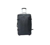 Cassia Wheeled Duffel Bag - Deluxe PVC & Polyester Travel Bag with Cargo Straps, Waterproof Zippers & Smooth Trolley Wheels