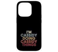 Cassidy Name Cassidy Personalized Name First Given Case for iPhone 14 Pro