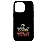 Cassidy Name Cassidy Personalized Name First Given Case for iPhone 14 Pro Max