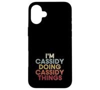 Cassidy Name Cassidy Personalized Name First Given Case for iPhone 16 Plus