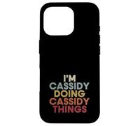 Cassidy Name Cassidy Personalized Name First Given Case for iPhone 16 Pro