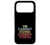 Cassidy Name Cassidy Personalized Name First Given Case for iPhone 17 Pro Max