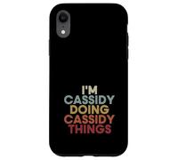 Cassidy Name Cassidy Personalized Name First Given Case for iPhone XR