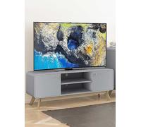 Dorel Cassie Tv-Stand With 2 Doors In Grey