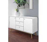 Dorel Loft24 Cassie Sideboard White 2Bx, White