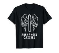Cassiel The Archangel Traditional Christians Catholic Prayer Value Graphic T-Shirt