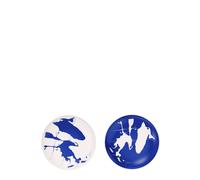 CASSINA 'Le Monde De Charlotte Perriand Neige' 2 Dessert Plate Set ⌀ 2 U