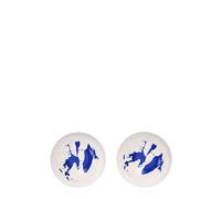 CASSINA 'Le Monde De Charlotte Perriand Neige' 2 Soup Plate Set ⌀ 20 C U