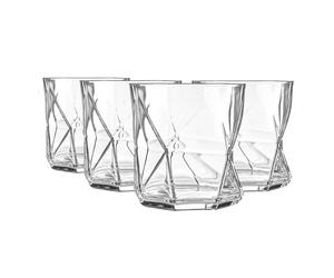 Cassiopea Whisky Glasses - 330ml - Clear - Pack of 4