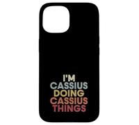 Cassius Name Cassius Personalized Name First Given Case for iPhone 15