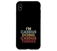Cassius Name Cassius Personalized Name First Given Case for iPhone XS Max
