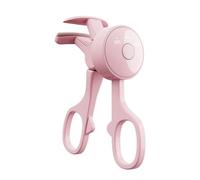 casstaly Electric Eyelash Curler with 3 Heated Models, Portable Eyelash Permanent Shaper and Thermal Eyelash Clip Pink