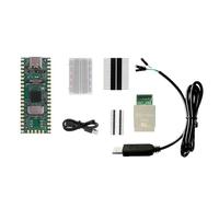 casstaly RISC-V Milk-V Duo Development Board Kit+RJ45 Port+ Downloader CV1800B Support Linux for IoT Enthusiasts DIY Gamers Easy Install