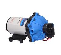 casstaly Washdown Pump RV Water Pump Filter Connector Lift Self Priming for Marine Deck, Yacht, Caravan Motorhome Boat 24V