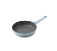 Cast Aluminium Frying Pan, Sky Blue, 26cm, Sleeved Masterclass Blue One Size