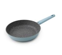 Cast Aluminium Frypan, Sky Blue, 28cm, Sleeved, PFA-free Masterclass Blue One Size