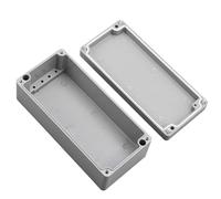 Cast Aluminum Alloy Junction Box - Waterproof Electrical Enclosure for Indoor and Outdoor Use - IK10 Impact Resistant Terminal Box(175x80x80mm)