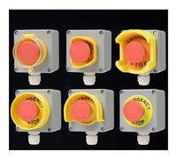 Cast Aluminum Emergency Stop Button Switch, Industrial Limit Switch, 1 Pc, Alloy Housing, Variant Parameters in 2nd Image(2)