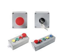 Cast Aluminum Push Button Switch Control Box Explosion-proof Junction Enclosure Emergency Start Stop IDGTTLDF(5P)