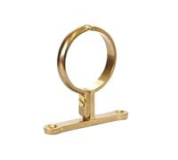Cast Brass Board Pipe Bracket Fixed Clamp(35mm (10 Pieces))