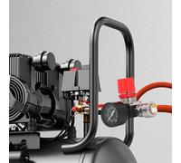 Cast Iron 4-Way Air Regulator Kit 180 PSI Gauge