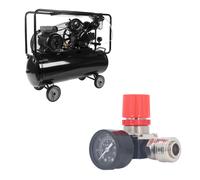 Cast Iron 4-Way Air Regulator Kit 180 PSI Gauge