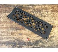 CAST IRON AIR VENT GRILLE COVER - Repair Cover for Modern Air Bricks - Powder Coated
