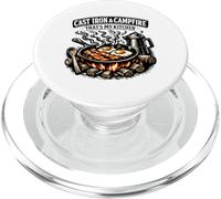 Cast Iron And Campfire Thats My Kitchen Camping PopSockets PopGrip for MagSafe