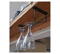 Cast Iron Antique Iron Wine Gin Glass Holder Wire Ceiling Mounted Holder