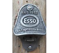 Cast Iron Antique Style ESSO Bottle Opener