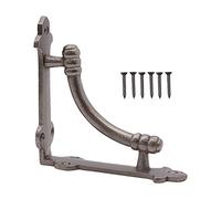 Cast Iron Brackets Edwardian Vintage Style Mounted Supports for Shelving Below Stairs 175mm