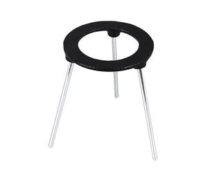 Cast Iron Bunsen Burner Tripod Stand - Ideal Lab Support for Chemistry Experiments