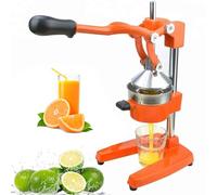 Cast Iron Citrus Juicer, Removable Squeezer for Easy Cleaning, Ideal for Fresh Juice from Oranges, Lemons, Limes, Pomegranates
