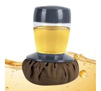 Cast Iron Cleaning Tools,Non-scratch Scouring Pad with Oil Distributor,Scrubber for Cast Iron Skillet - for Restaurant Barbecue Outdoor Grill Kitchen Baking BBQ Cookware Oven Stove Home