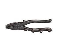 Cast Iron Coat Hooks, Vintage Clip Shaped Key Ring | Decorative Wall Holder - For Owners Carpenters Garage Workshop Handymen Farmers