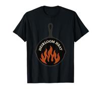 Cast Iron Cooking Skillet Pride Campfire Chef Heritage Cook T-Shirt
