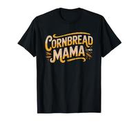 Cast Iron Cornbread Mama Southern Kitchen Baker Family Pride T-Shirt