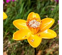 Cast Iron Daffodil Dish Bird Feeder (Pack Of 2)