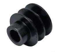 Cast Iron Double Groove Pulley 20mm Bore for 170F Motor(Convex head) | Fits 20mm bore, double groove design, A belt compatible, for 168F 170F engines, easy installation