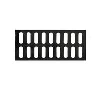 Cast Iron Drain Grate Outdoor Drainage Cover HeavyDuty Sewer Grate for Garage Factory Use (30x50x3cm) Durable RustResistant Ideal for Landscaping